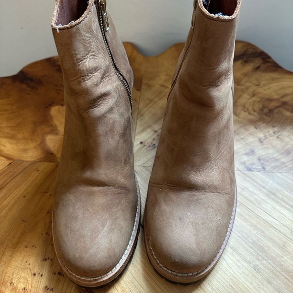 Patina Leather Ankle Boots - Picture 9 of 10